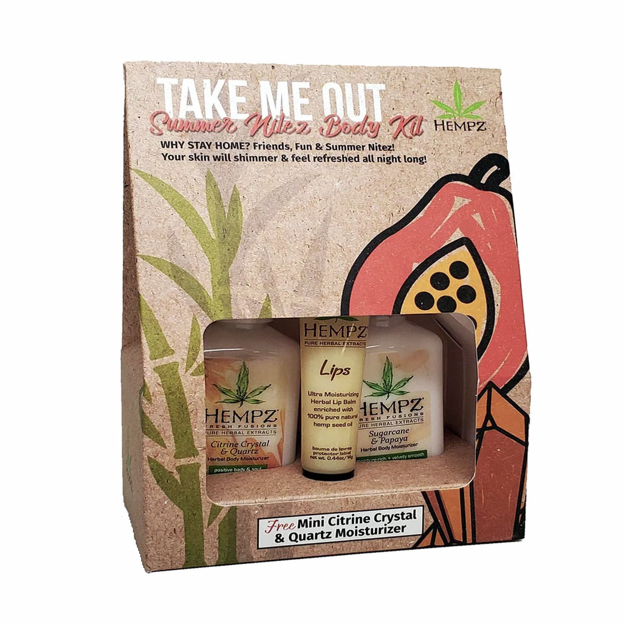 Hempz Take Me Out Summer Nitez Body Kit