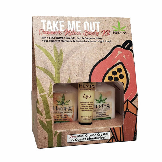 Hempz Take Me Out Summer Nitez Body Kit