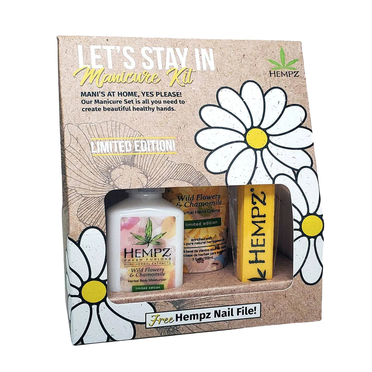 Hempz Let's Stay In Manicure Kit