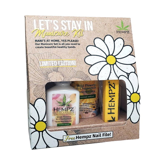 Hempz Let's Stay In Manicure Kit