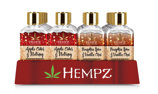Hempz Mini Fall 24 Piece Display