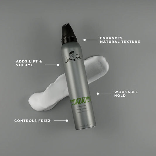 Johnny B. Foundation Styling Mousse 200ml (6.76oz)