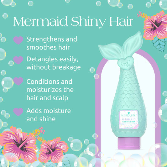 Glimmer Wish Fragrance Free & Dye Free Mermaid Conditioner 12 fl oz