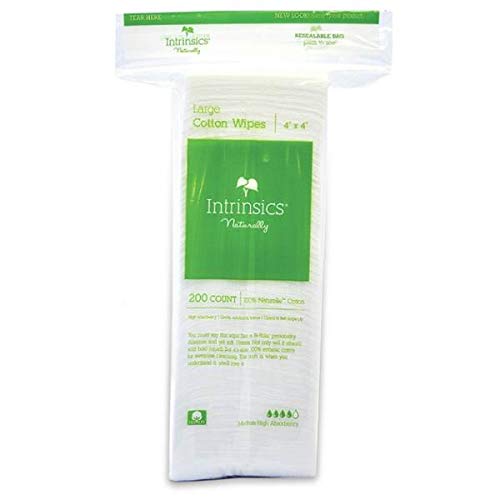 Intrinsics 4X4 100% Cotton Esthetic Wipe 200 Count