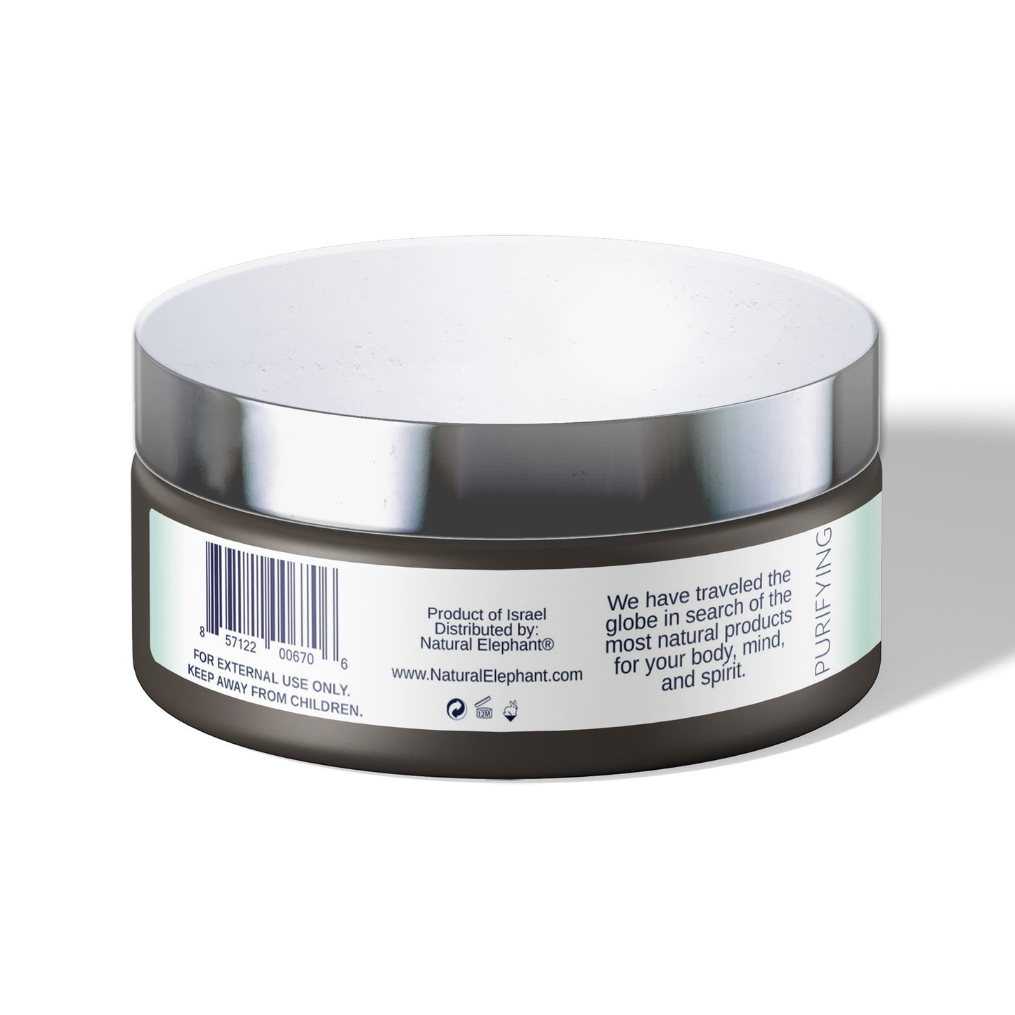 Natural Elephant Dead Sea Mud Mask 9.9 oz (280 g)