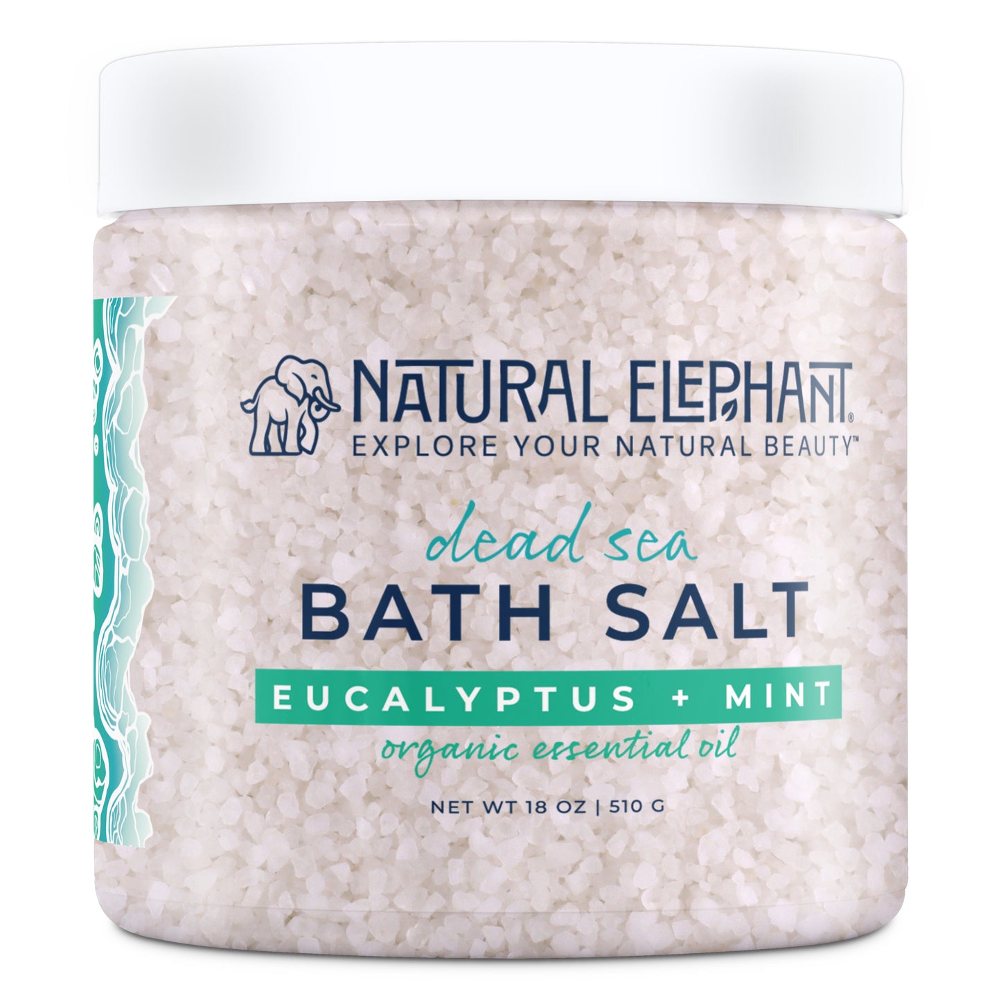 Natural Elephant Eucalyptus Mint Dead Sea Salt