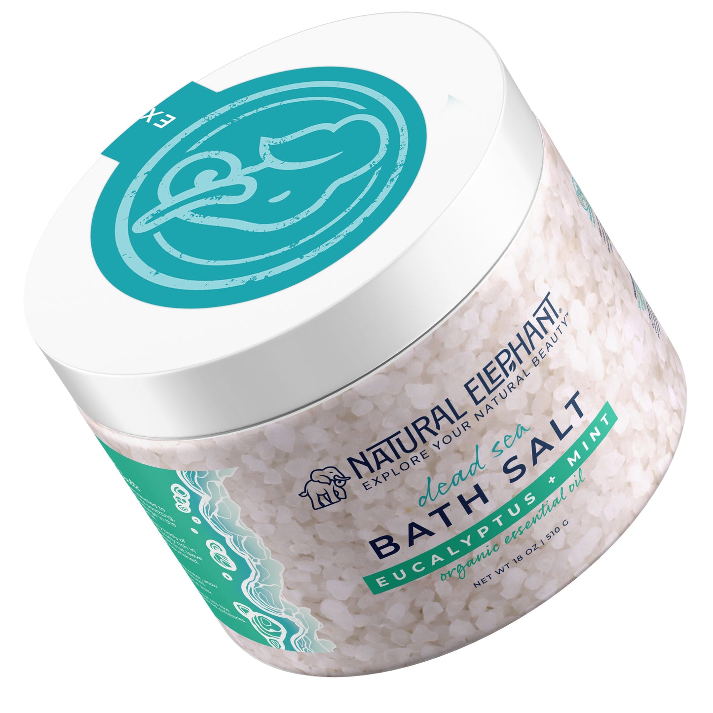Natural Elephant Eucalyptus Mint Dead Sea Salt