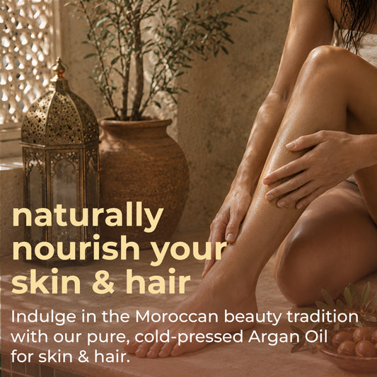 Natural Elephant Organic Argan Oil 3.38 fl oz (100 ml)