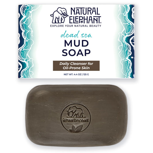Natural Elephant Dead Sea Mud Soap 4.4 oz (125 g)