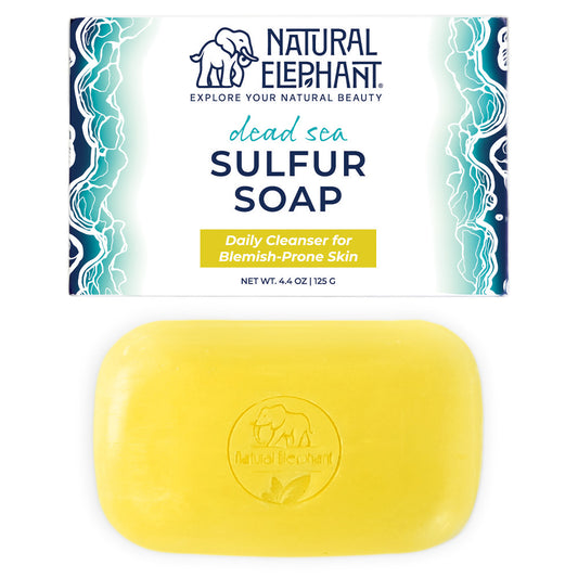 Natural Elephant Dead Sea Sulfur Soap 4.4 oz (125 g)