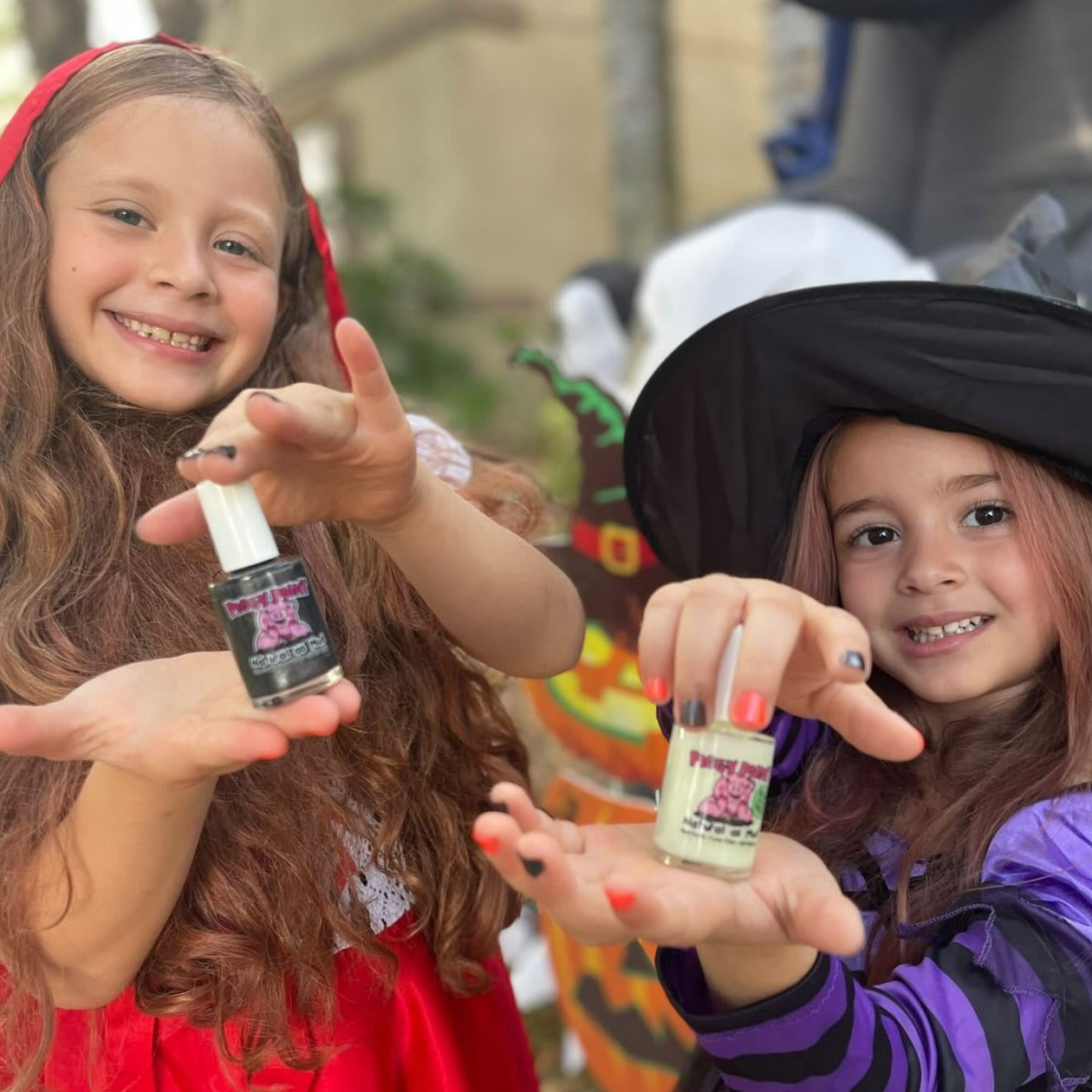 Piggy Paint Ghouls Wanna Have Fun Gift Set - 0.5 oz. Polishes Kid Friendly and Low Odor