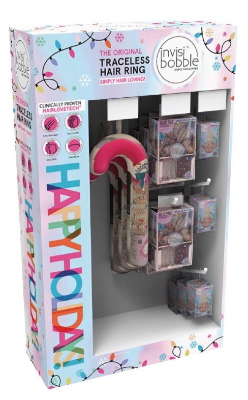 Invisibobble Happy Holidays IB 18pc Display