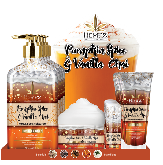 Hempz Spice to Meet You 17 Piece Display