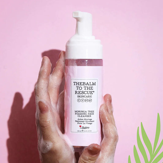 TheBalm To The Rescue Moringa Tree Foaming Face Cleanser 5.4oz