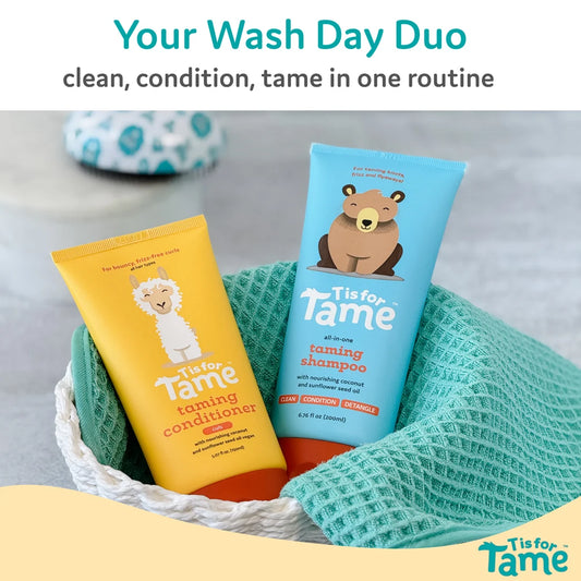 T is for Tame Taming Shampoo 3-in-1 Cleanses, Conditions & Detangles 6.76 fl oz