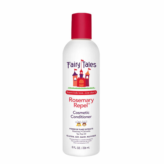Fairy Tales Rosemary Repel Conditioner in an 8 oz bottle for effective hair care and lice prevention