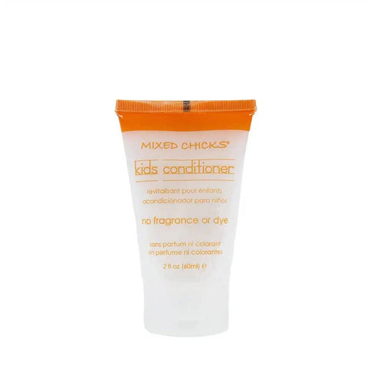 Mixed Chicks kids conditioner in a 2 oz tube, moisturizing formula with no fragrance or dye