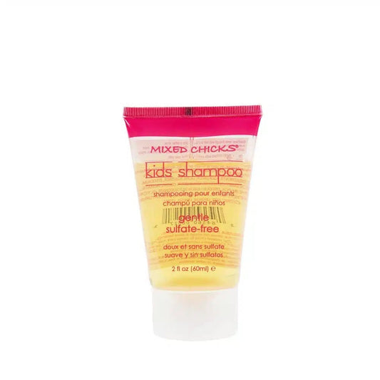 Mixed Chicks kids shampoo in a 2 oz tube, sulfate-free and gentle for children's hair care