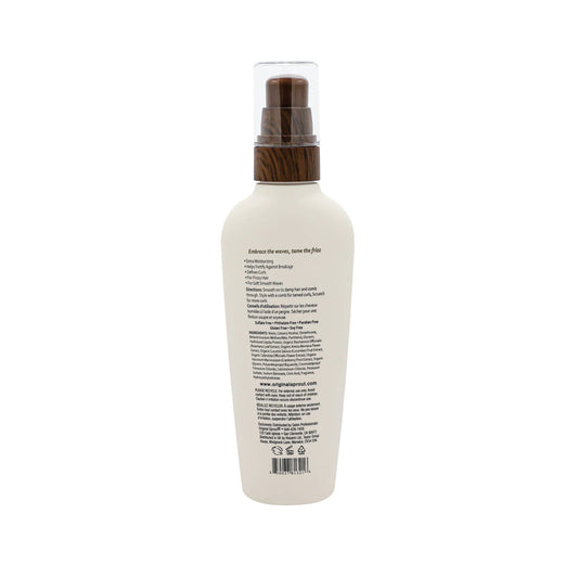 Original Sprout curl control styling spray in a sleek bottle for defining and enhancing curls