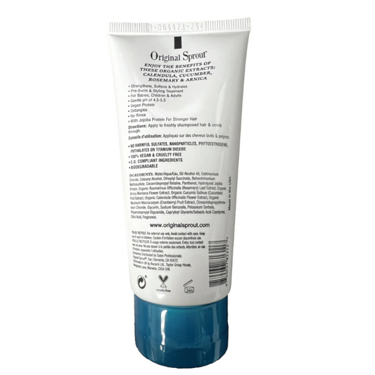 Original Sprout leave in conditioner tube with natural ingredients for smooth and manageable hair