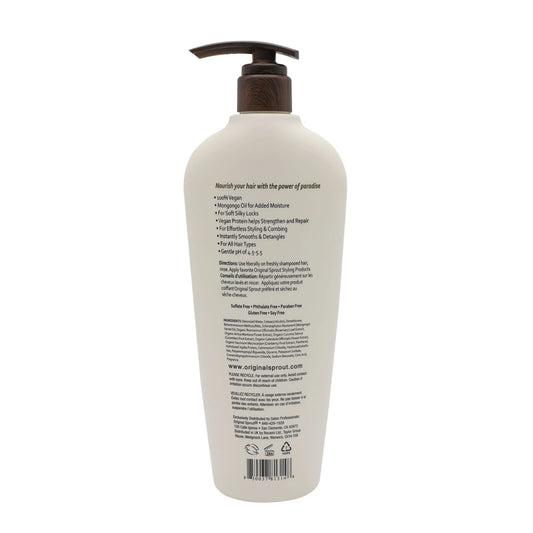 Original Sprout Luscious Island Conditioner in a pump bottle, designed for deep hydration and nourishment