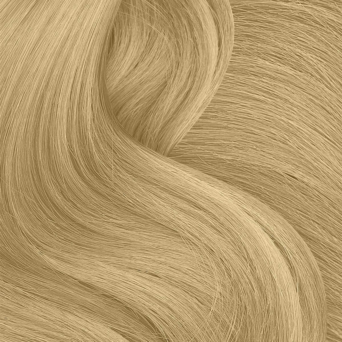 Punky Colour temporary blonde hair spray on smooth flowing hair strands