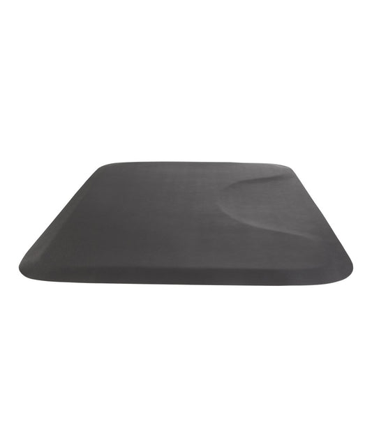 Buy Rite black anti fatigue floor mat with beveled edges and ergonomic cushioning comfort standing mat for salons