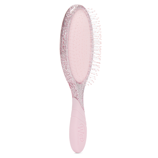 Wet Brush Pro Detangler in Pink with Glitter Finish for Effortless Hair Detangling