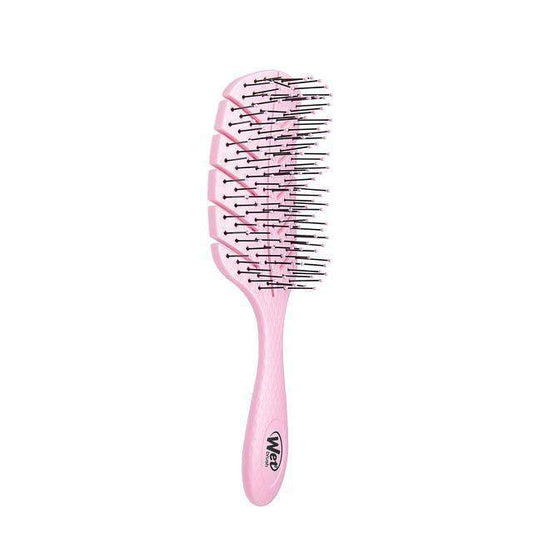 Wet Brush Eco Friendly Detangler Brush in soft pink for gentle hair detangling