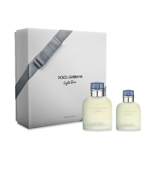Dolce & Gabbana ight Blue Pour Homme 4.2 oz. 2pc Gift Set