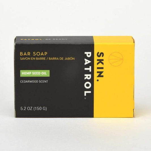 Patrol Grooming Skin Patrol Natural Hemp Seed Oil Soap 150 g-Patrol Grooming-BB_Bath and Shower,BB_Soap Bars,Brand_Patrol Grooming,Collection_Bath and Body,Collection_Skincare,Concern_Dryness,PATROL_Bar Soaps,Skincare_Cleansers,Skincare_Men