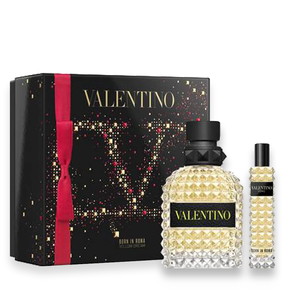 Valentino Uomo Born in Roma Yellow Dream 1.7 oz. Fragrance Gift Set