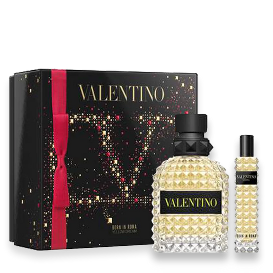 Valentino Uomo Born in Roma Yellow Dream 1.7 oz. Fragrance Gift Set