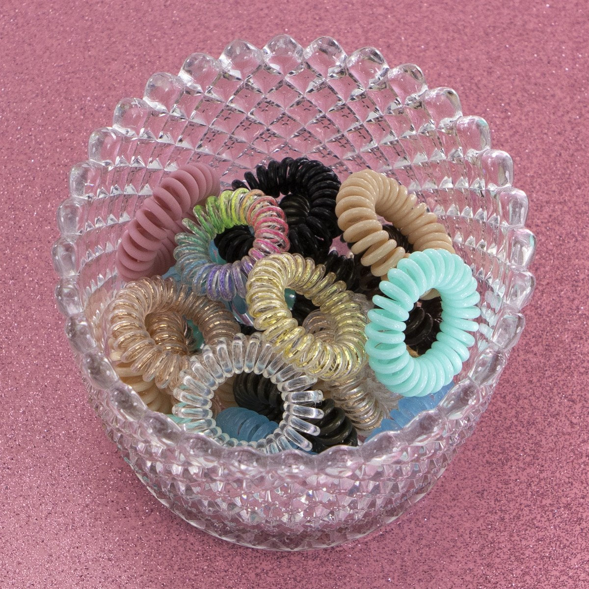 Invisibobble Original- Crystal Clear Hair Ties Pack of 3