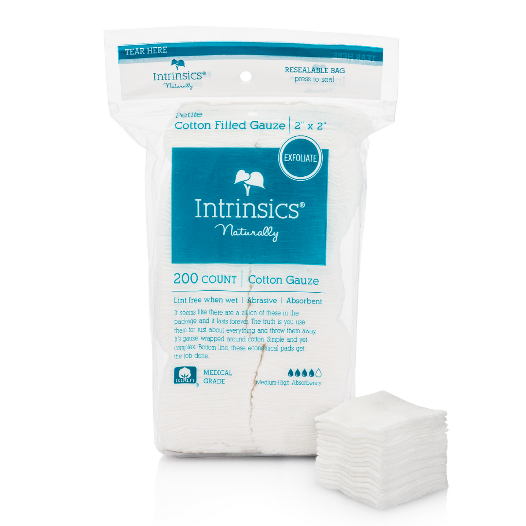 Intrinsics Petite 2X2 Cotton-Filled Gauze 200 Count