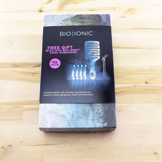 The Wet Brush Bio Ionic Hair Brush and Clip Set-Wet Brush-Brand_Wet Brush,Collection_Gifts,Collection_Hair,Collection_Tools and Brushes,Gifts and Sets,Gifts_Under 25,Tool_Brushes,Tool_Hair Tools,Tool_Vented Brushes,WET_Flex Dry,WET_Kits and Sets