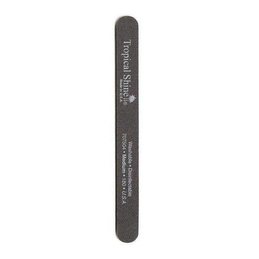 Tropical Shine Nail File Black File 180 (Medium)