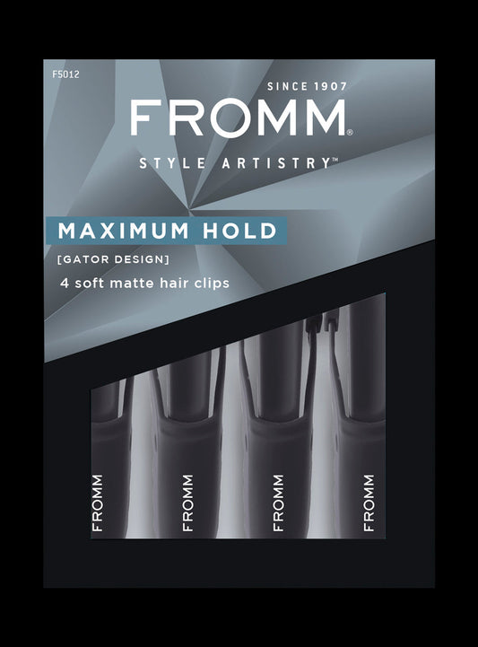 FROMM Gator Clips Black 4 Pack