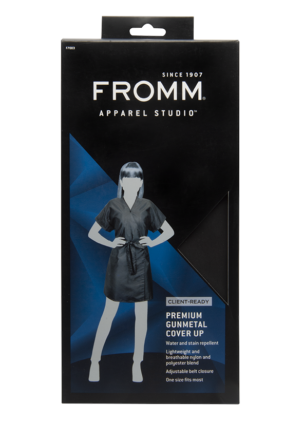 FROMM Premium Client Coverup Gunmetal One Size