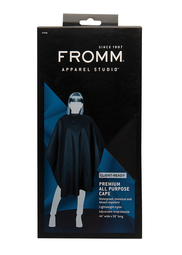FROMM All Purpose Cape Black 44X58 inch