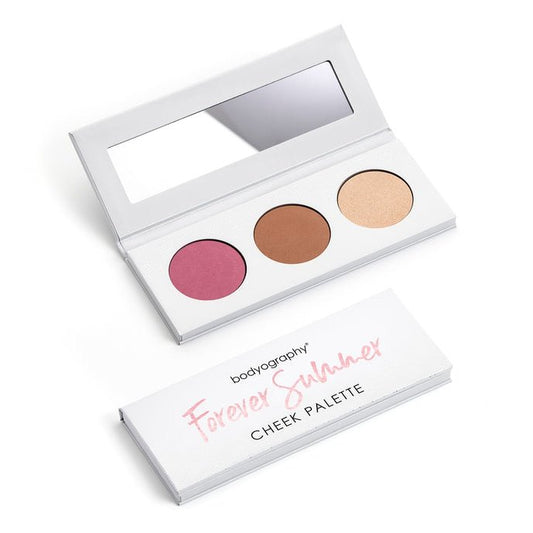 Bodyography Pressed Eyeshadow Palette Sunrise Cheek (3pc)