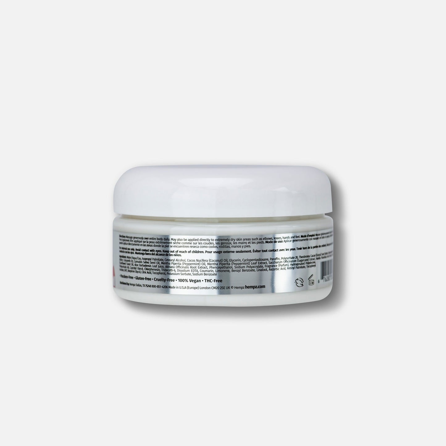 Hempz Peppermint Vanilla Swirl Herbal Body Butter