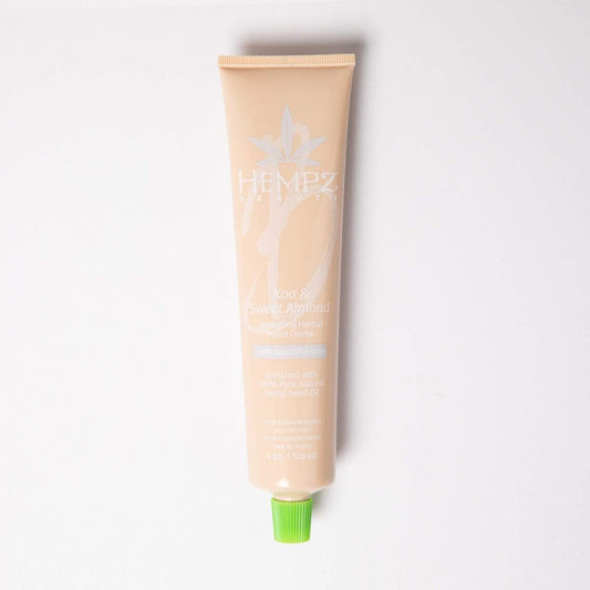 Hempz Koa & Sweet Almond Hydrating Herbal Hand Creme 4 oz.-Hempz-BB_Hand and Foot Cream,BB_Lotion,BB_Moisturizers,Brand_Hempz,Collection_Bath and Body,Hempz_Body Moisturizers