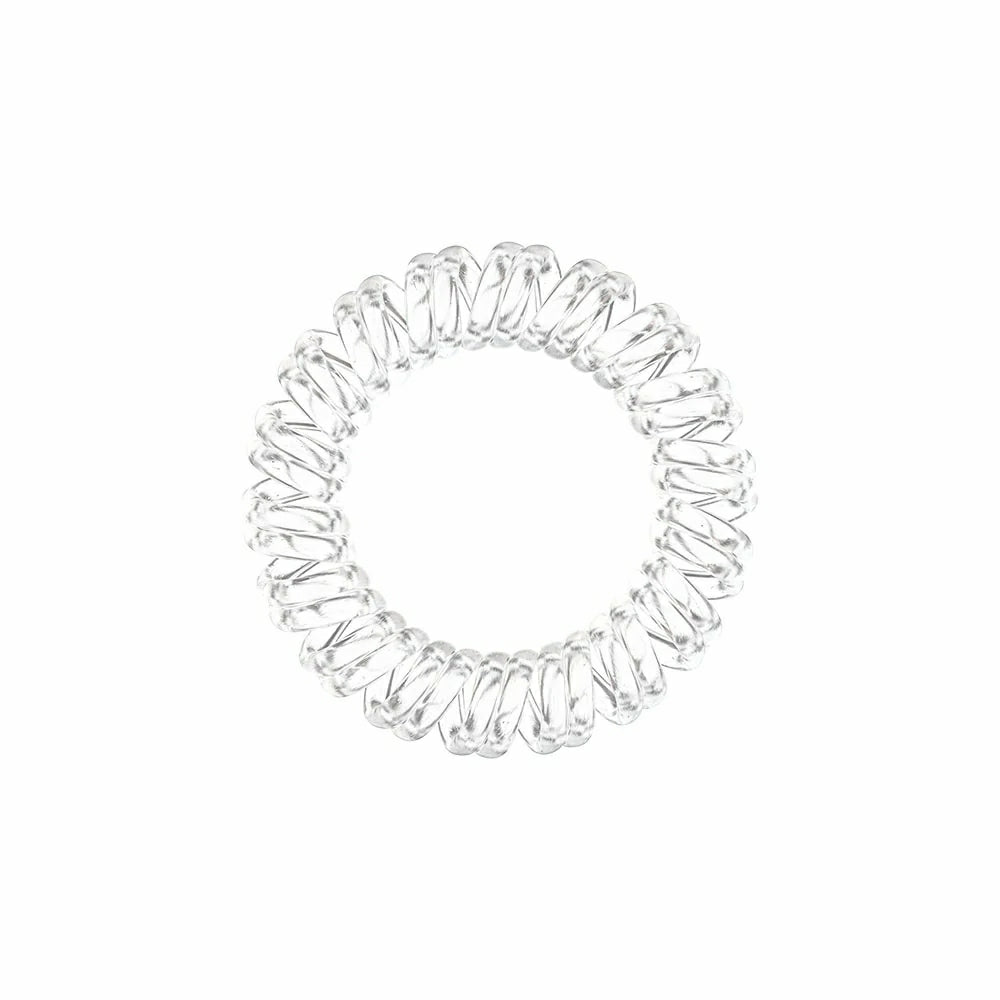 Invisibobble Extra Hold for Thick and Curly Hair Clear Pack of 3