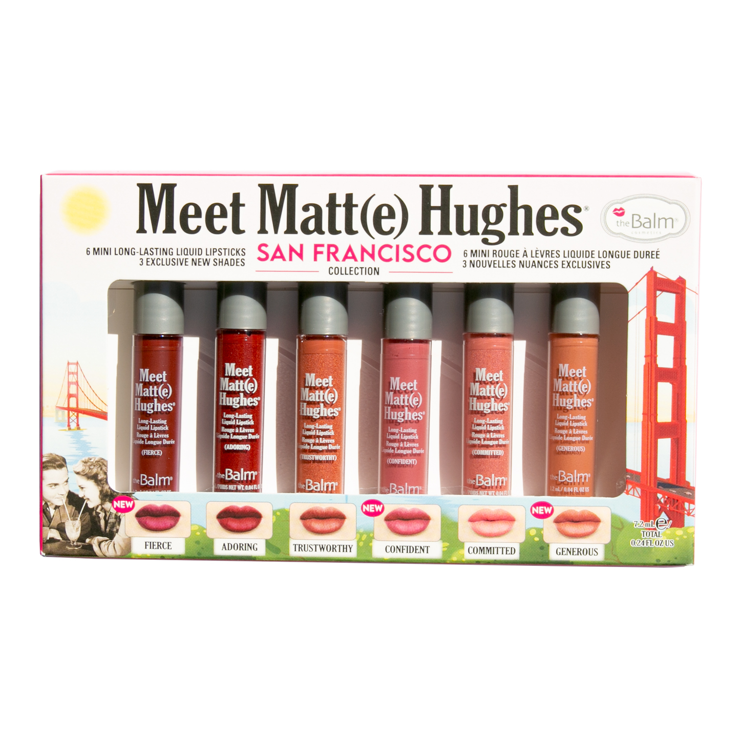 theBalm Meet Matte Hughes Mini Kit- Sf Collection