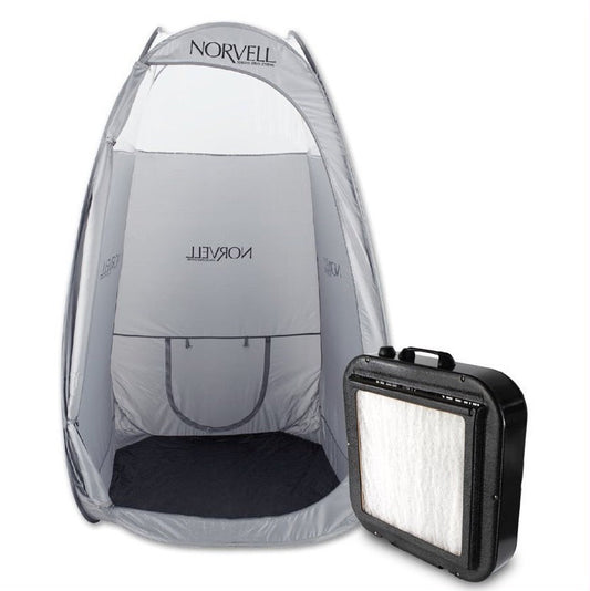 Norvell Jumbo Mobile Spray Room & Fan Bundle