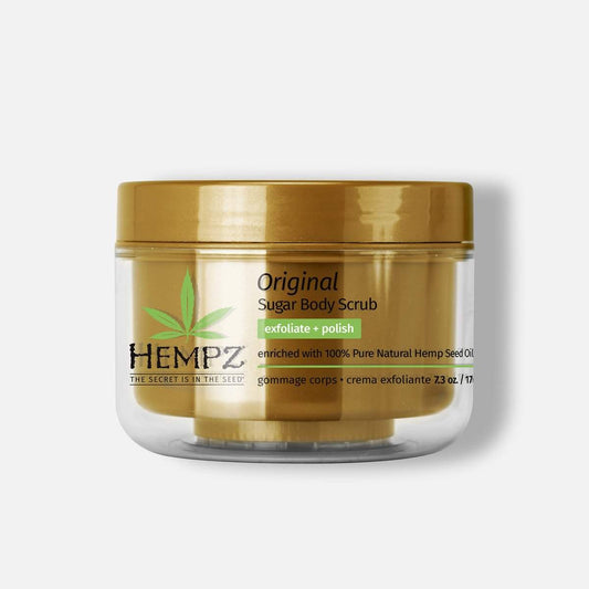 Hempz Herbal Sugar Body Scrub Original Scent 7.3 oz.-Hempz-BB_Bath and Shower,BB_Scrubs and Exfoliators,Brand_Hempz,Collection_Bath and Body,Hempz_ Body Scrub