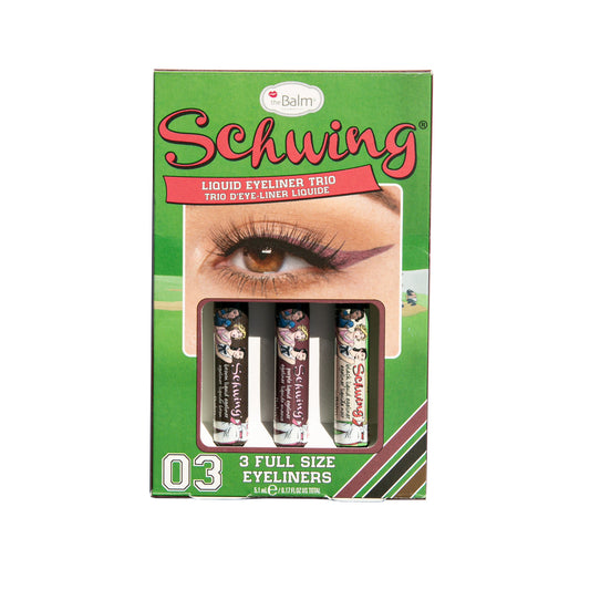 theBalm Schwing Eyeliner Trio- Black, Brown, Purple