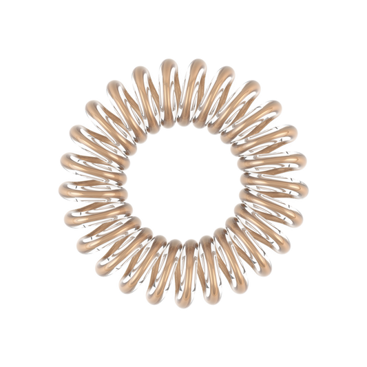 Invisibobble Original- Bronze Me Pretty Hair Ties pack of 3