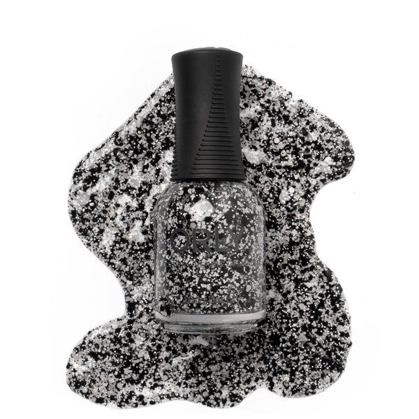 Orly Turn It Down Confetti Topper